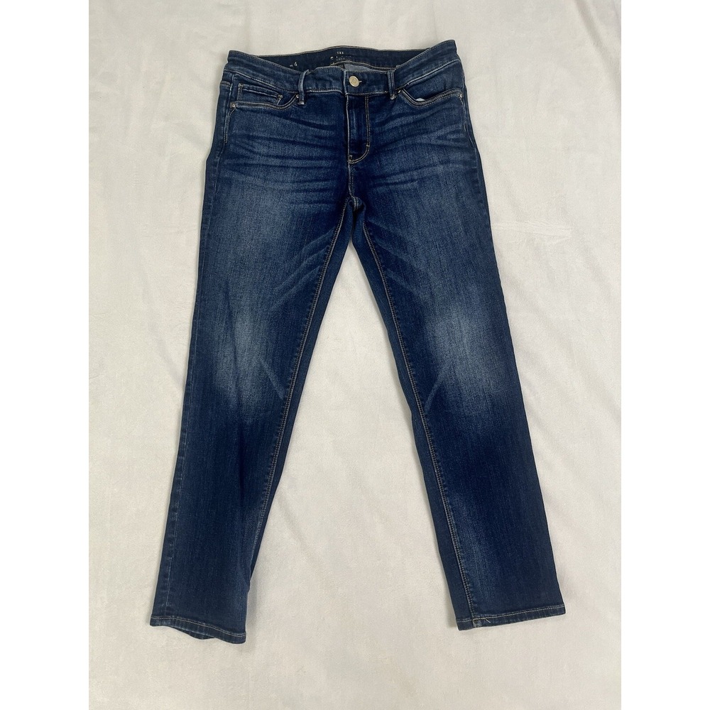 White House Black Market The Slim Crop Ankle Jeans Denim Sz. 4